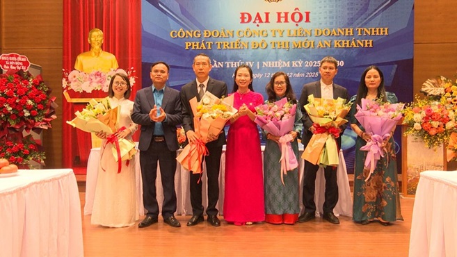 Đại hội Công đoàn Công ty TNHH phát triển đô thị mới An Khánh- Ảnh 7.