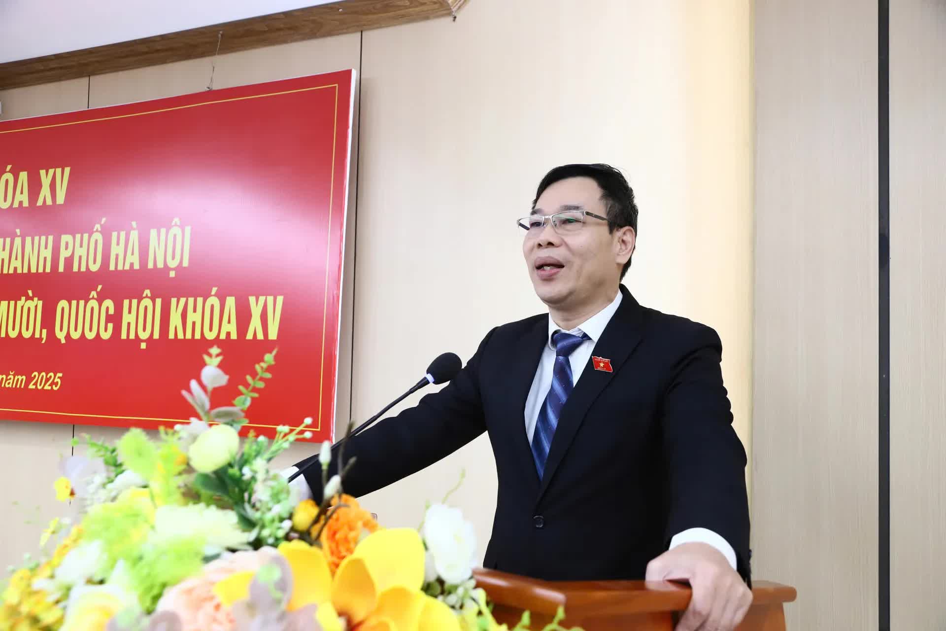 Đại biểu Quốc hội đơn vị bầu cử số 6 TP Hà Nội tiếp xúc cử tri sau Kỳ họp thứ 10- Ảnh 3.