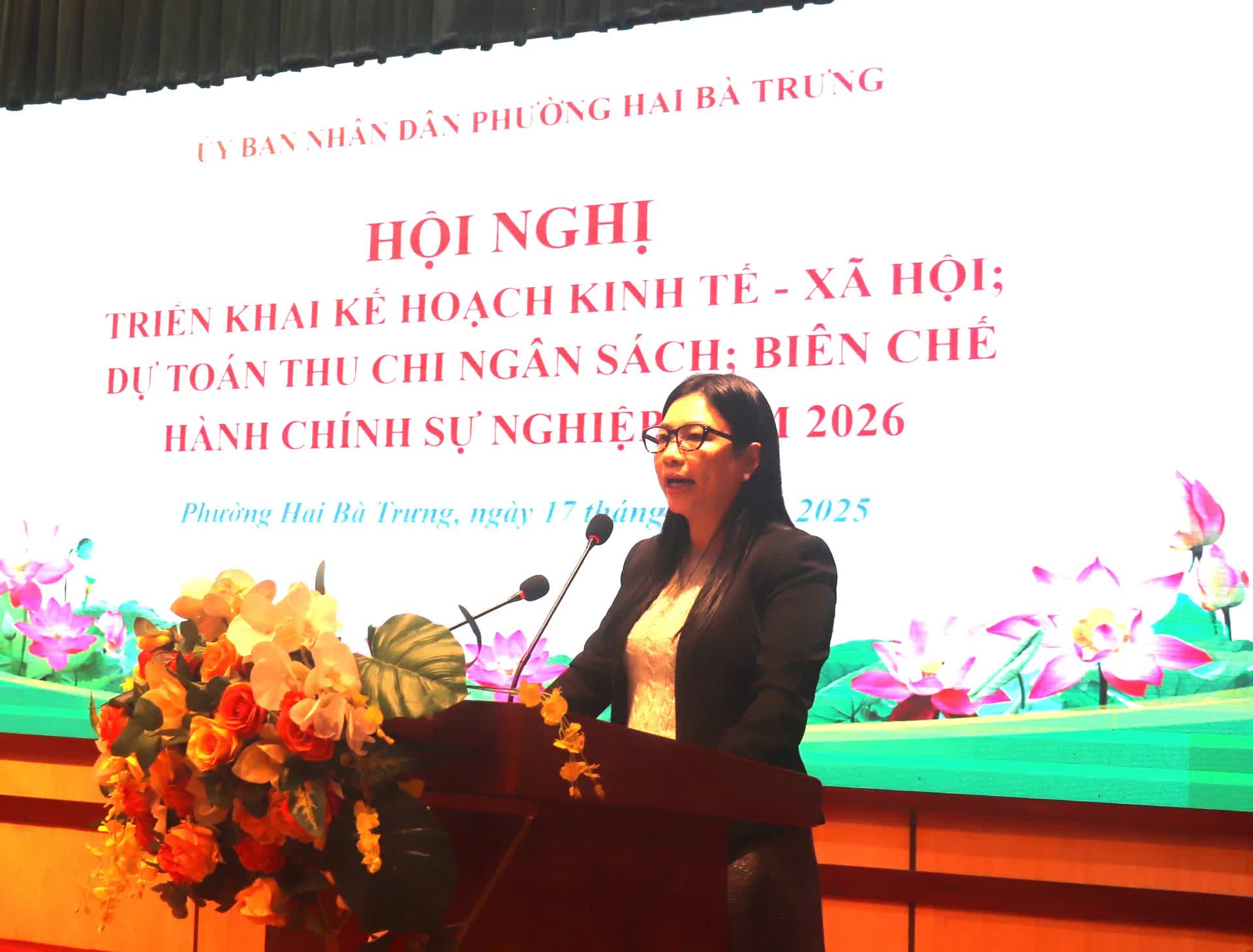 Phường Hai Bà Trưng giao chỉ tiêu KT-XH năm 2026: phát huy sáng tạo của từng công chức, tạo chuyển biến rõ nét tại từng đơn vị- Ảnh 3.