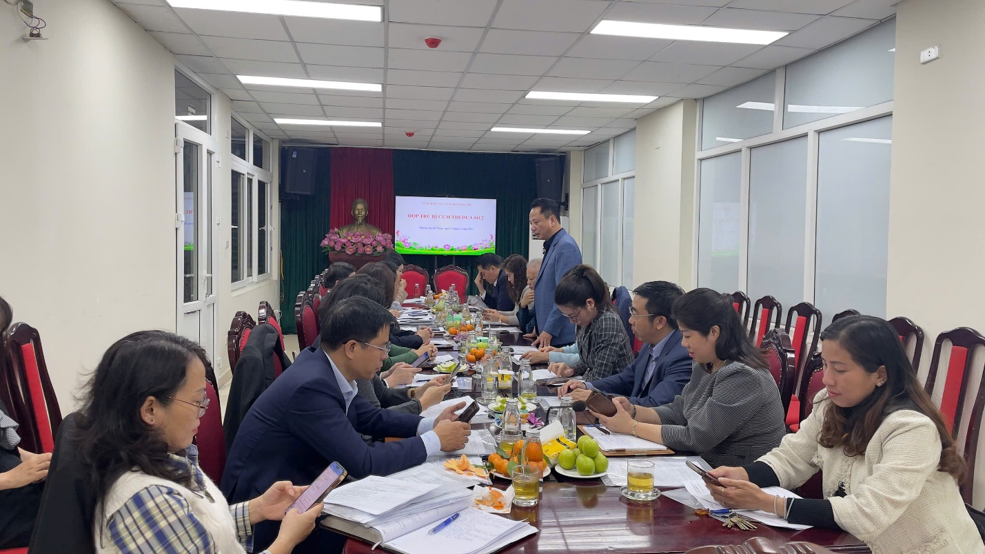 Cụm thi đua số 2 - thành phố Hà Nội họp trù bị triển khai công tác Thi đua - Khen thưởng năm 2025.- Ảnh 2.