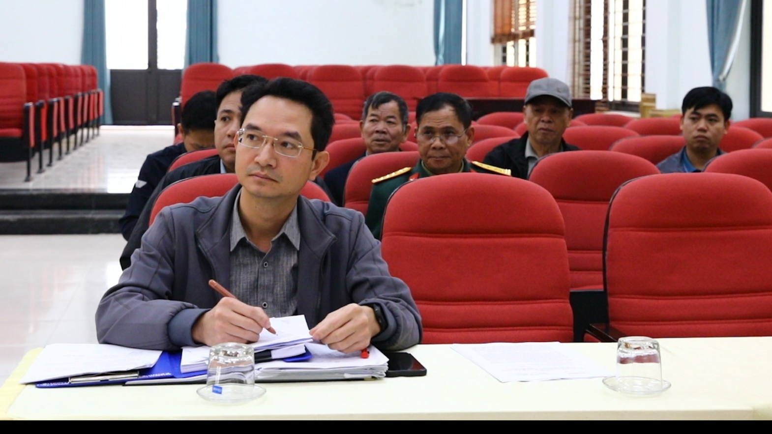 UBND xã tổ chức công bố Quy hoạch chi tiết tỷ lệ 1/500 dự án đầu tư xây dựng nhà ở cho lực lượng vũ trang Công an Nhân dân tại ô đất ký hiệu C3 thuộc quy hoạch phân khu đô thị S3, xã Sơn Đồng- Ảnh 3.