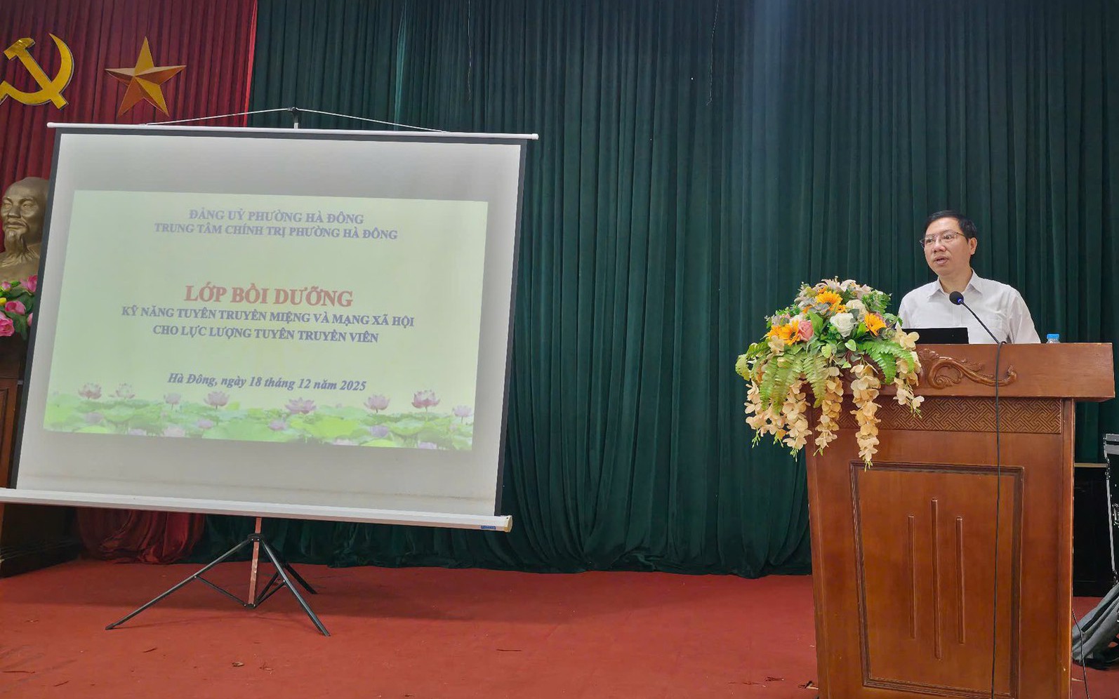 BỒI DƯỠNG KỸ NĂNG TUYÊN TRUYỀN MIỆNG VÀ MẠNG XÃ HỘI CHO LỰC LƯỢNG TUYÊN TRUYỀN VIÊN CƠ SỞ