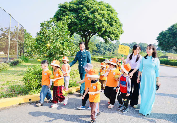 Các trường học trên địa bàn xã Phú Nghĩa tổ chức cho học sinh trải nghiệm thực tế tại Tiểu đoàn S300 – Trung đoàn 64- Ảnh 9.