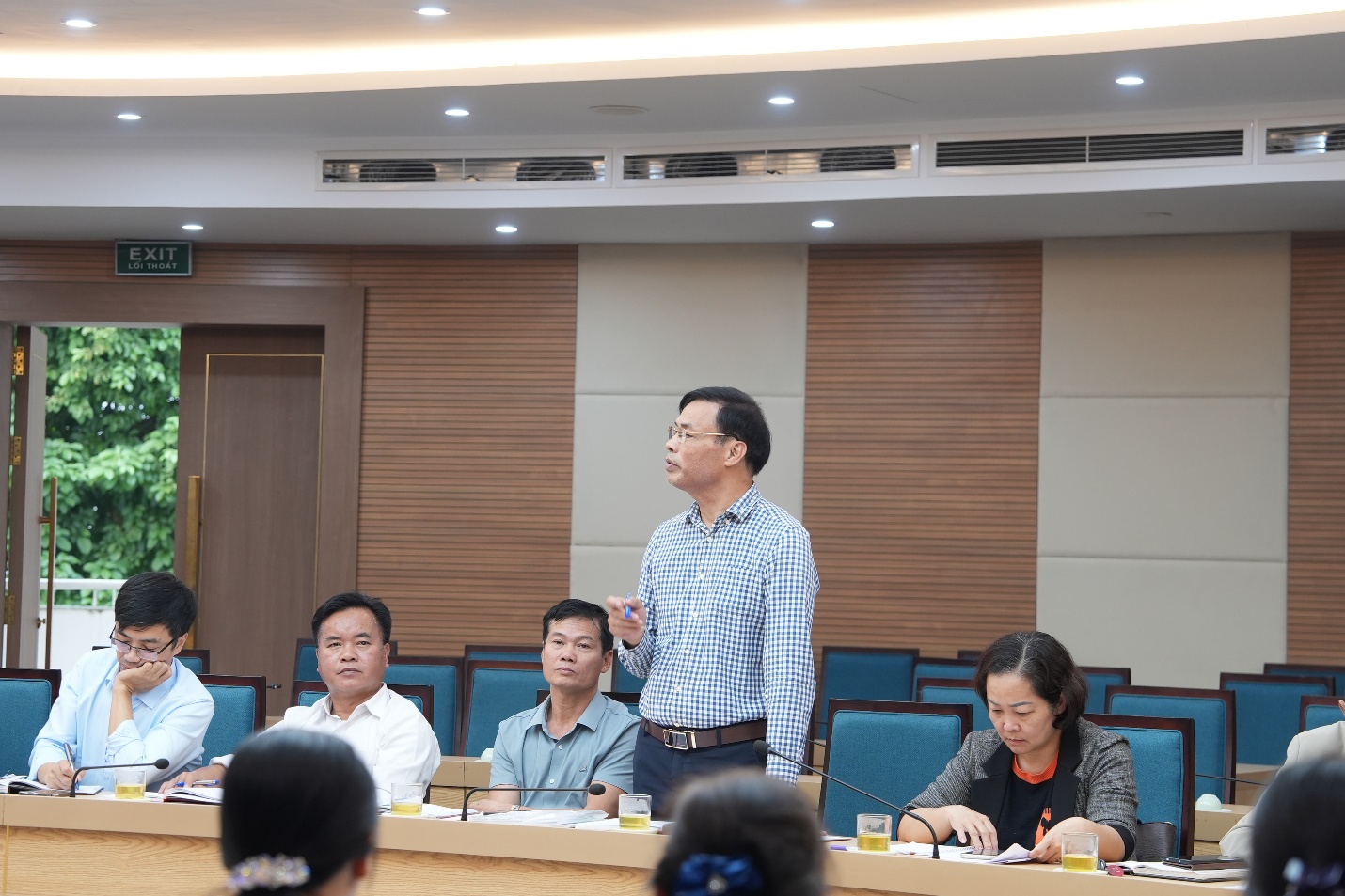 Ủy ban MTTQ Việt Nam xã triển khai thông báo về cơ cấu, thành phần, số lượng người ứng cử đại biểu HĐND xã Gia Lâm khóa II, nhiệm kỳ 2026-2031- Ảnh 3.