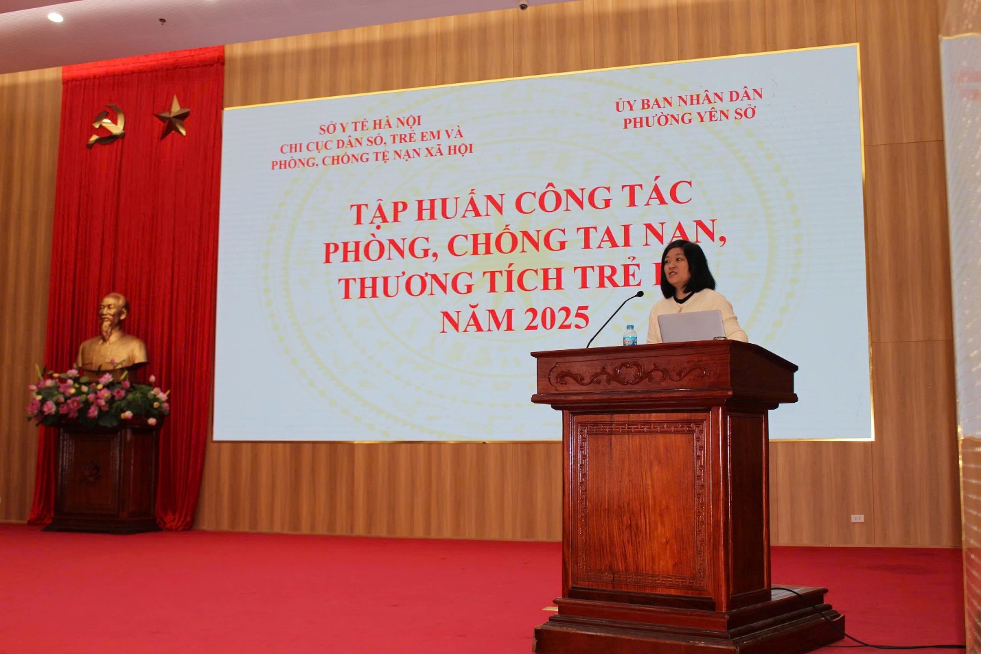 Tổ chức hội nghị tập huấn kiến thức phòng, chống tai nạn, thương tích trẻ em, các chính sách dành cho trẻ em- Ảnh 1.