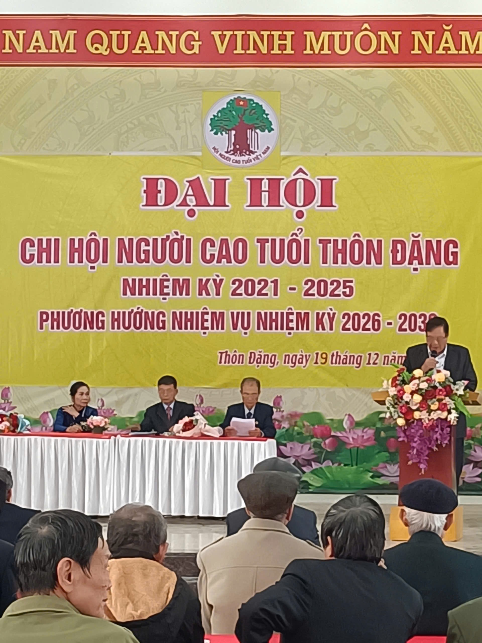 Hội Người cao tuổi thôn Đặng tổ chức Đại hội nhiệm Kỳ 2021- 2025 và triển khai phương hướng nhiệm vụ nhiệm kỳ 2026 -2030- Ảnh 2.