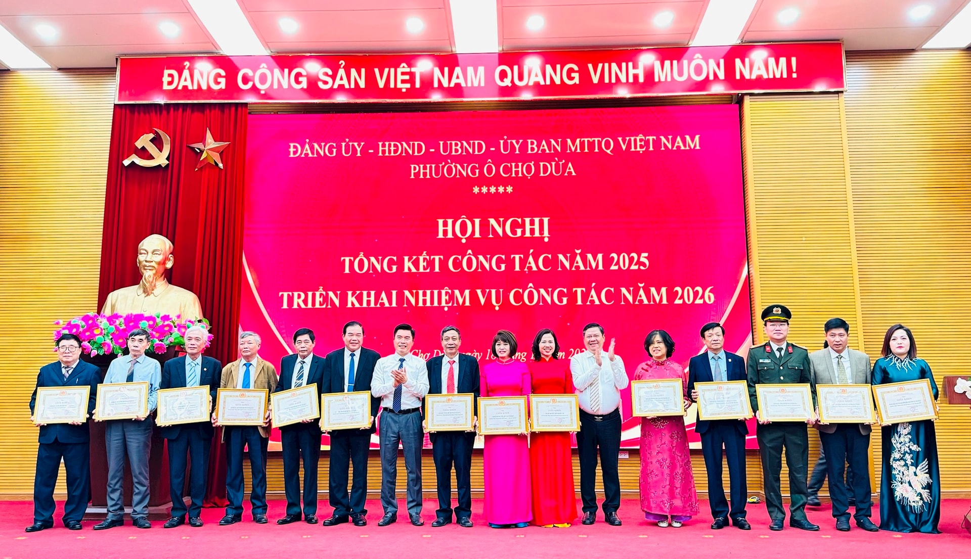 Phường Ô Chợ Dừa quyết liệt giải quyết "điểm nghẽn" đô thị trong năm 2026- Ảnh 1.