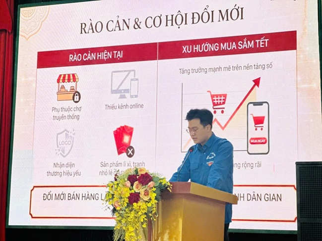 Đoàn xã Sơn Đồng tổ chức chương trình áp dụng công nghệ AR và AI đánh thức “di sản kép” khát vọng của người trẻ làng nghề- Ảnh 3.