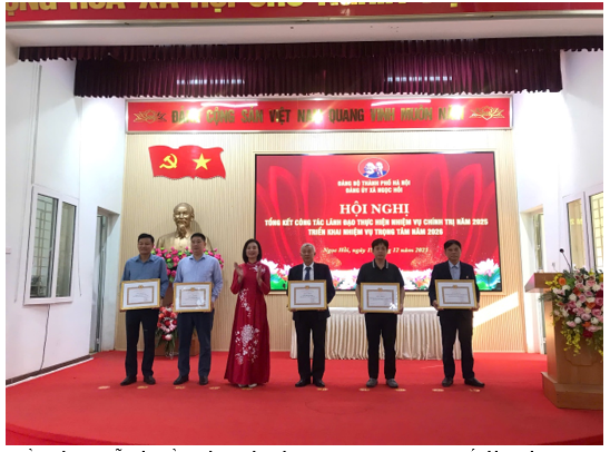 ĐẢNG BỘ XÃ NGỌC HỒI TỔNG KẾT CÔNG TÁC LÃNH ĐẠO NĂM 2025, TRIỂN KHAI NHIỆM VỤ TRỌNG TÂM NĂM 2026.- Ảnh 7.