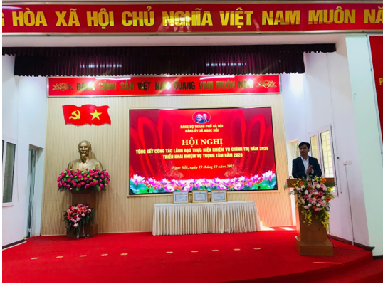 ĐẢNG BỘ XÃ NGỌC HỒI TỔNG KẾT CÔNG TÁC LÃNH ĐẠO NĂM 2025, TRIỂN KHAI NHIỆM VỤ TRỌNG TÂM NĂM 2026.- Ảnh 2.
