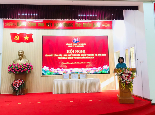 ĐẢNG BỘ XÃ NGỌC HỒI TỔNG KẾT CÔNG TÁC LÃNH ĐẠO NĂM 2025, TRIỂN KHAI NHIỆM VỤ TRỌNG TÂM NĂM 2026.- Ảnh 3.