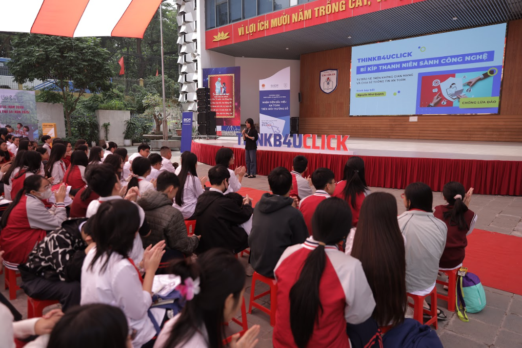 Trang bị kỹ năng an toàn số cho học sinh THCS Chu Văn An- Ảnh 8.