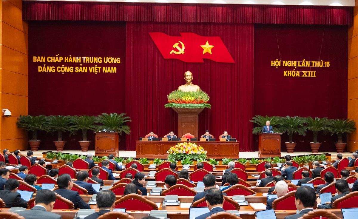 Khai mạc Hội nghị Trung ương 15: Bàn về công tác nhân sự Đại hội XIV- Ảnh 2.