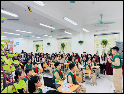 Chuyên đề Khoa học lớp 5 cấp Thành phố dạy học theo phương thức STEM gắn với phát triển năng lực số- Ảnh 6.