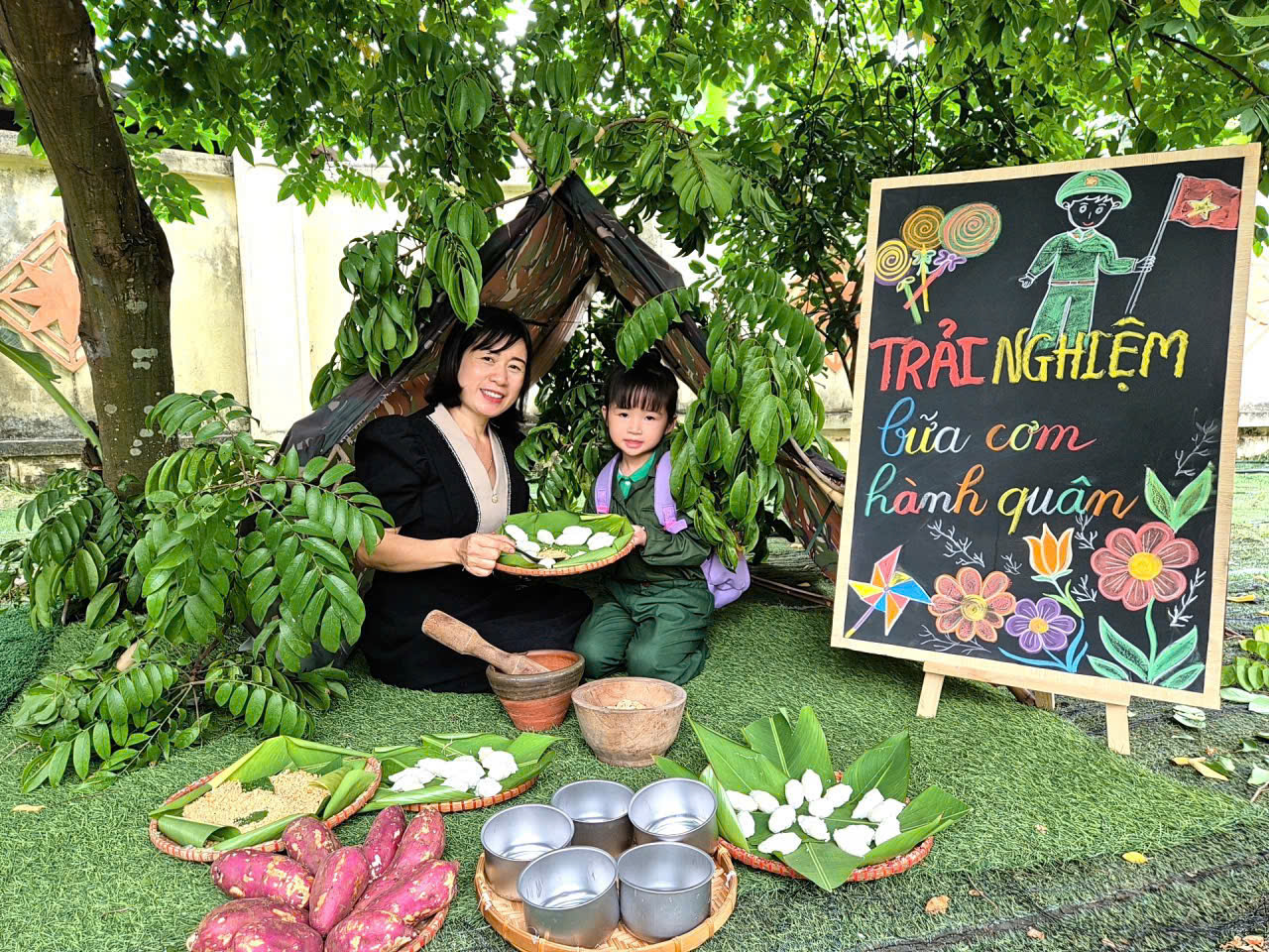 Trường Mầm non Hữu Hòa với chuỗi hoạt động ý nghĩa chào mừng ngày thành lập quân đội Nhân dân Việt Nam 22/12- Ảnh 1.