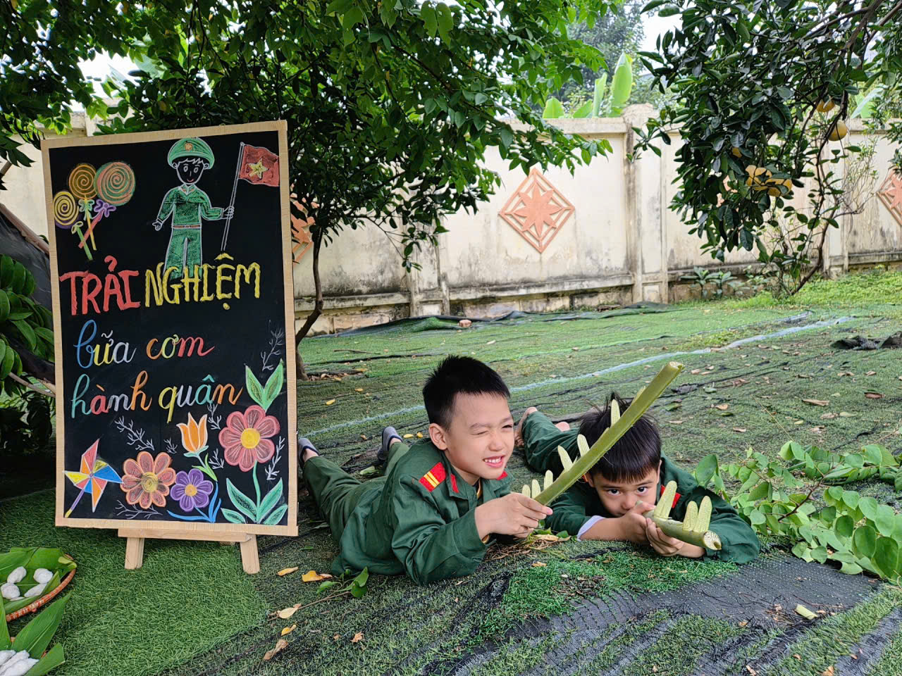Trường Mầm non Hữu Hòa với chuỗi hoạt động ý nghĩa chào mừng ngày thành lập quân đội Nhân dân Việt Nam 22/12- Ảnh 4.