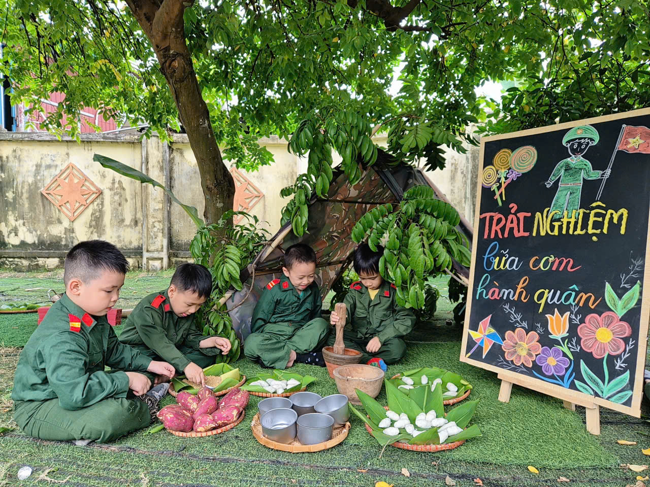 Trường Mầm non Hữu Hòa với chuỗi hoạt động ý nghĩa chào mừng ngày thành lập quân đội Nhân dân Việt Nam 22/12- Ảnh 5.