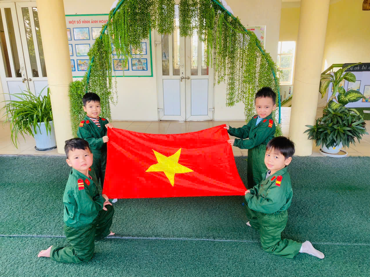 Trường Mầm non Hữu Hòa với chuỗi hoạt động ý nghĩa chào mừng ngày thành lập quân đội Nhân dân Việt Nam 22/12- Ảnh 13.