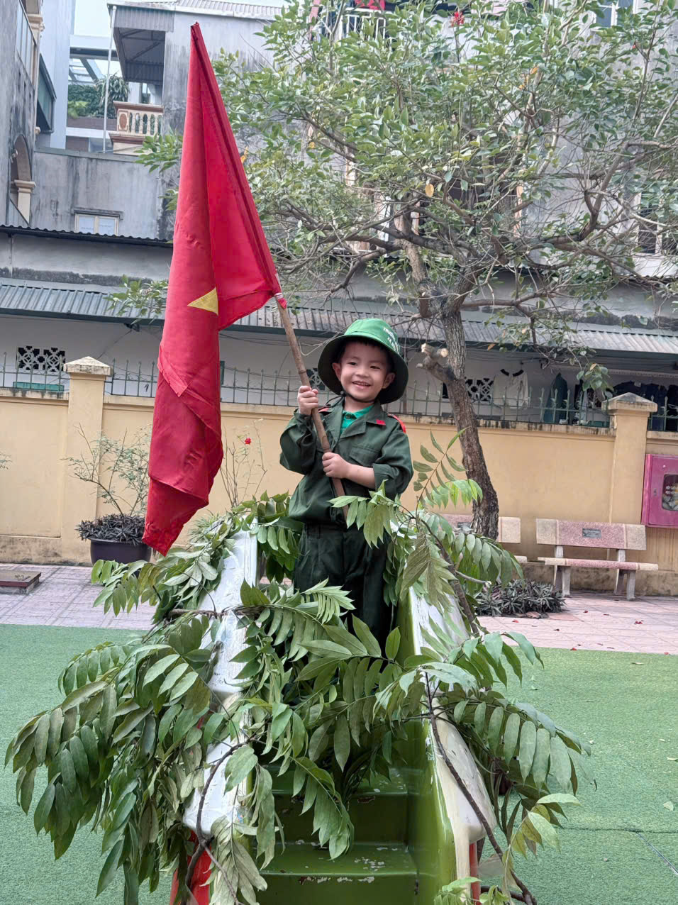 Trường Mầm non Hữu Hòa với chuỗi hoạt động ý nghĩa chào mừng ngày thành lập quân đội Nhân dân Việt Nam 22/12- Ảnh 17.