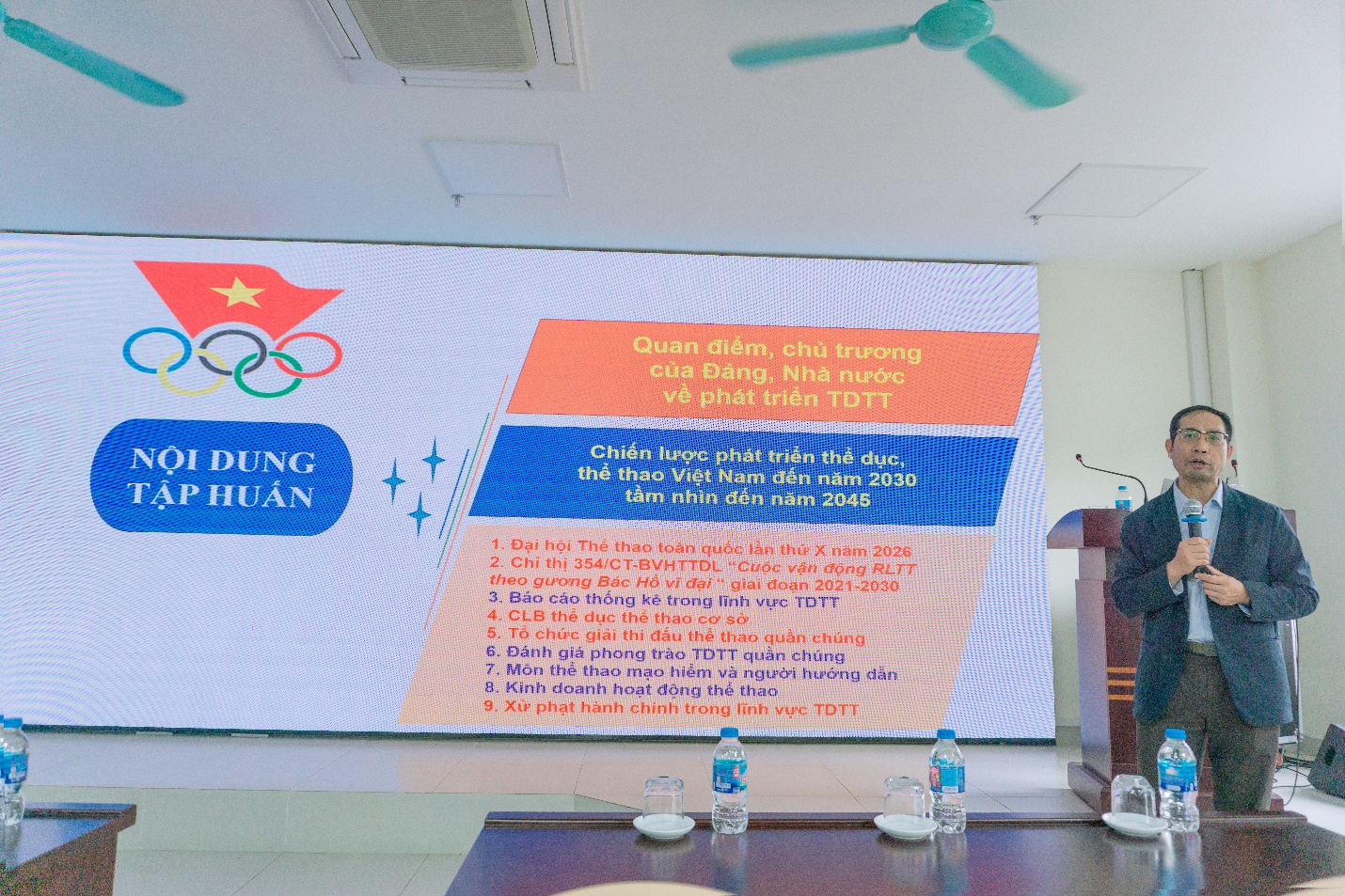 Gia Lâm tổ chức tập huấn nghiệp vụ quản lý nhà nước về thể dục thể thao năm 2025- Ảnh 3.