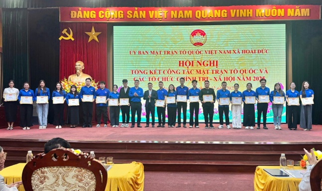 UB MTTQ xã Hoài Đức tổng kết công tác năm 2025, triển khai nhiệm vụ năm 2026- Ảnh 13.