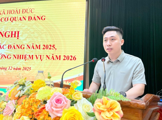 Đảng bộ các Cơ quan Đảng xã Hoài Đức tổ chức tổng kết công tác Đảng năm 2025- Ảnh 5.