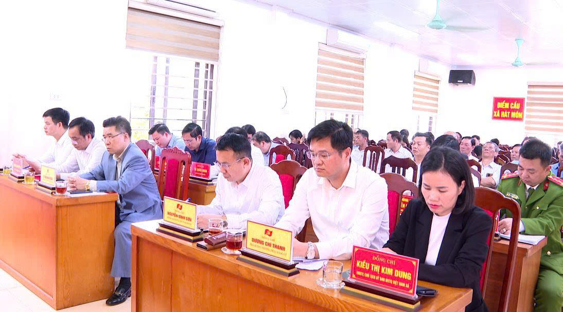 Hát Môn triển khai kế hoạch xử lý các “điểm nghẽn” trên địa bàn- Ảnh 1.