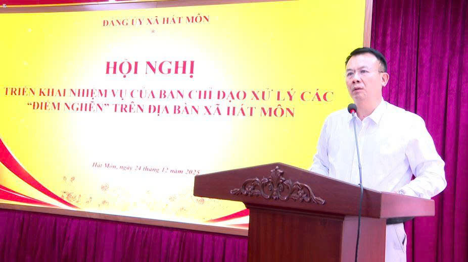 Hát Môn triển khai kế hoạch xử lý các “điểm nghẽn” trên địa bàn- Ảnh 4.