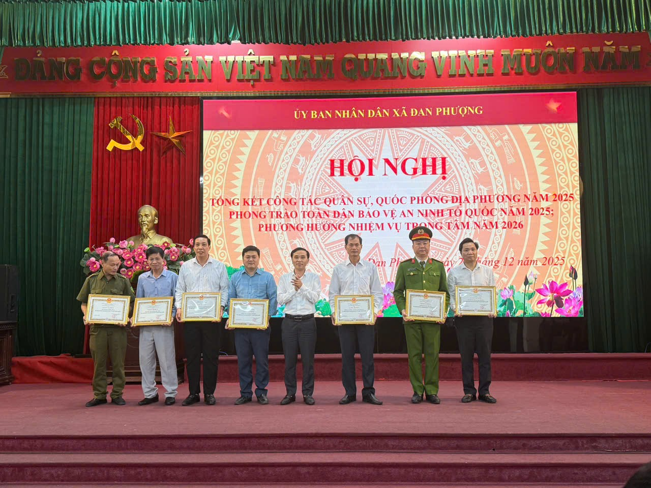 Tổng kết công tác quốc phòng an ninh năm 2025, triển khai nhiệm vụ năm 2026.- Ảnh 3.