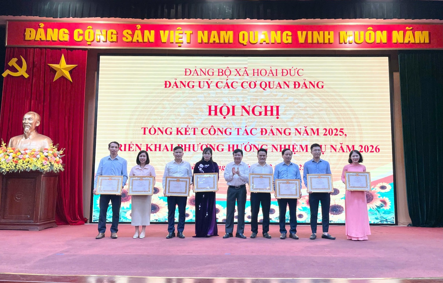 Đảng bộ các Cơ quan Đảng xã Hoài Đức tổ chức tổng kết công tác Đảng năm 2025- Ảnh 7.