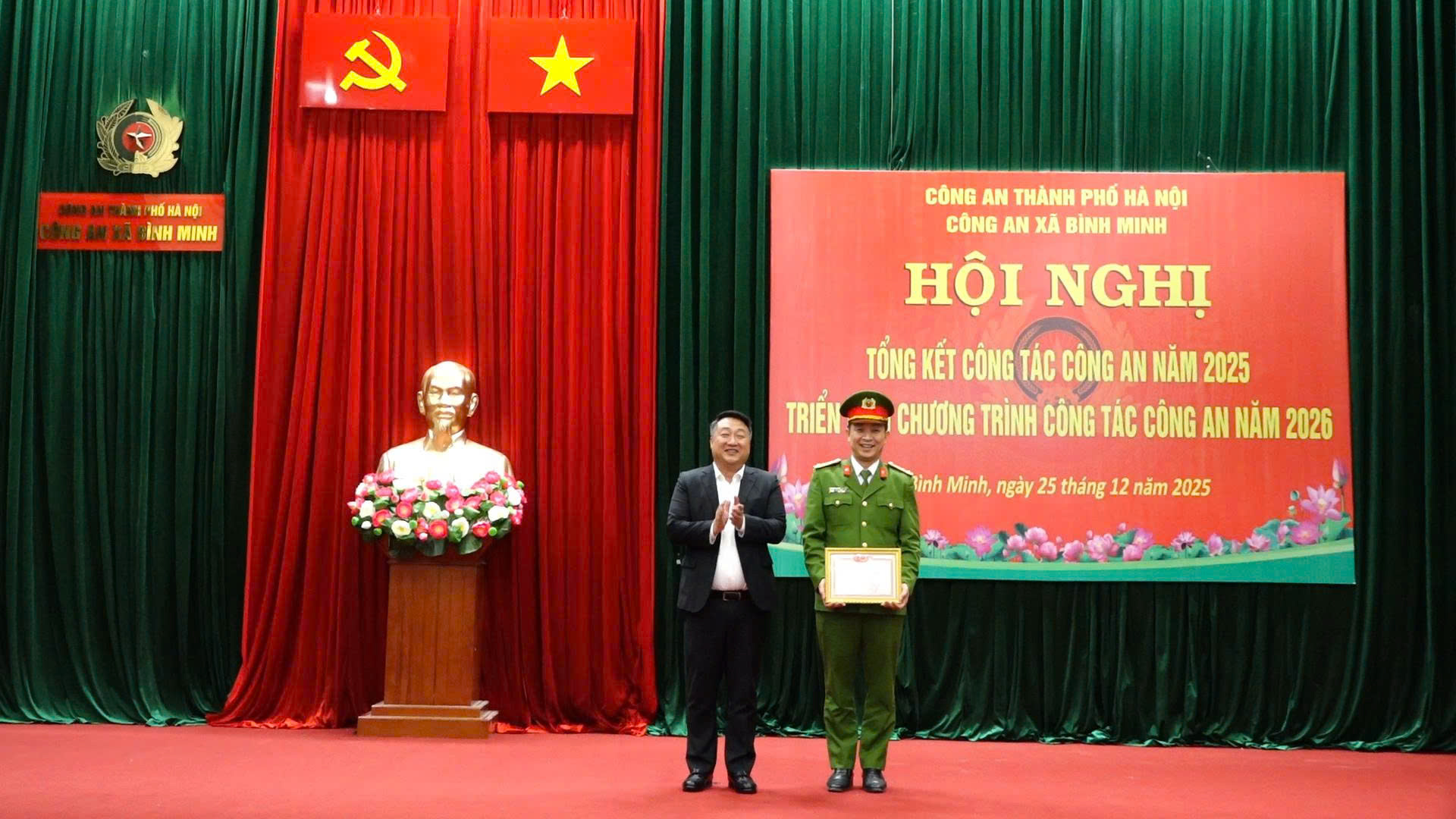 Công an xã Bình Minh nâng cao hiệu quả công tác đấu tranh và phòng chống tội phạm