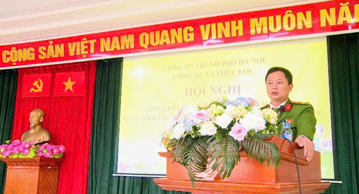 Công an xã Phúc Lộc tổ chức Hội nghị tổng kết công tác Công an năm 2025- Ảnh 2.