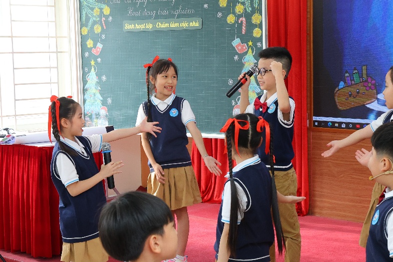 Trường Tiểu học Kim Giang tổ chức thành công tiết dạy chuyên đề cấp Thành phố- Ảnh 6.