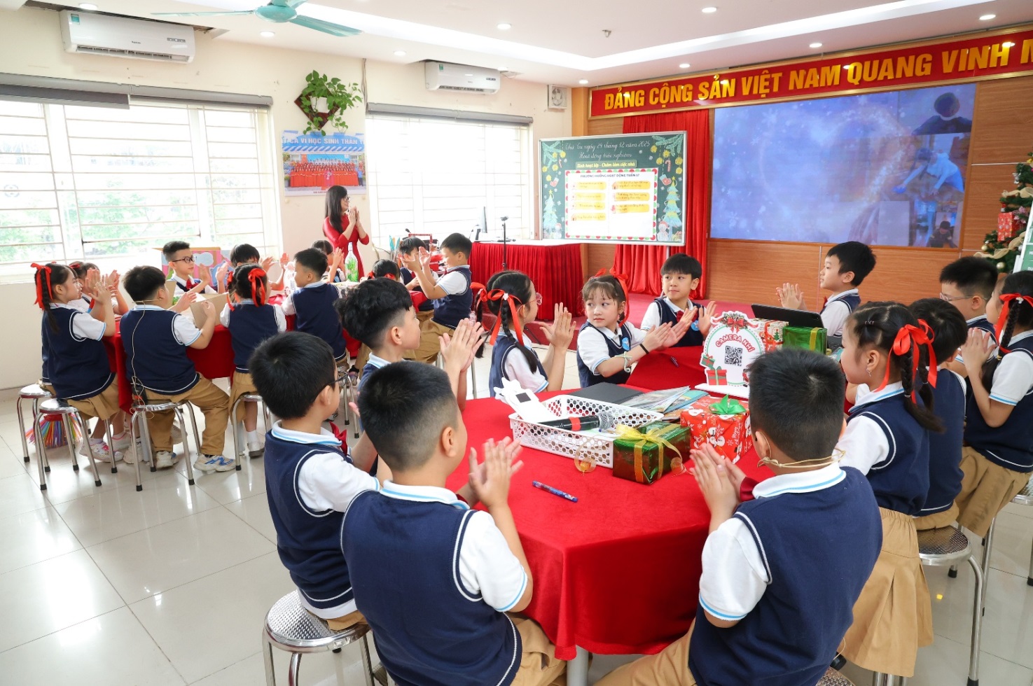 Trường Tiểu học Kim Giang tổ chức thành công tiết dạy chuyên đề cấp Thành phố- Ảnh 7.