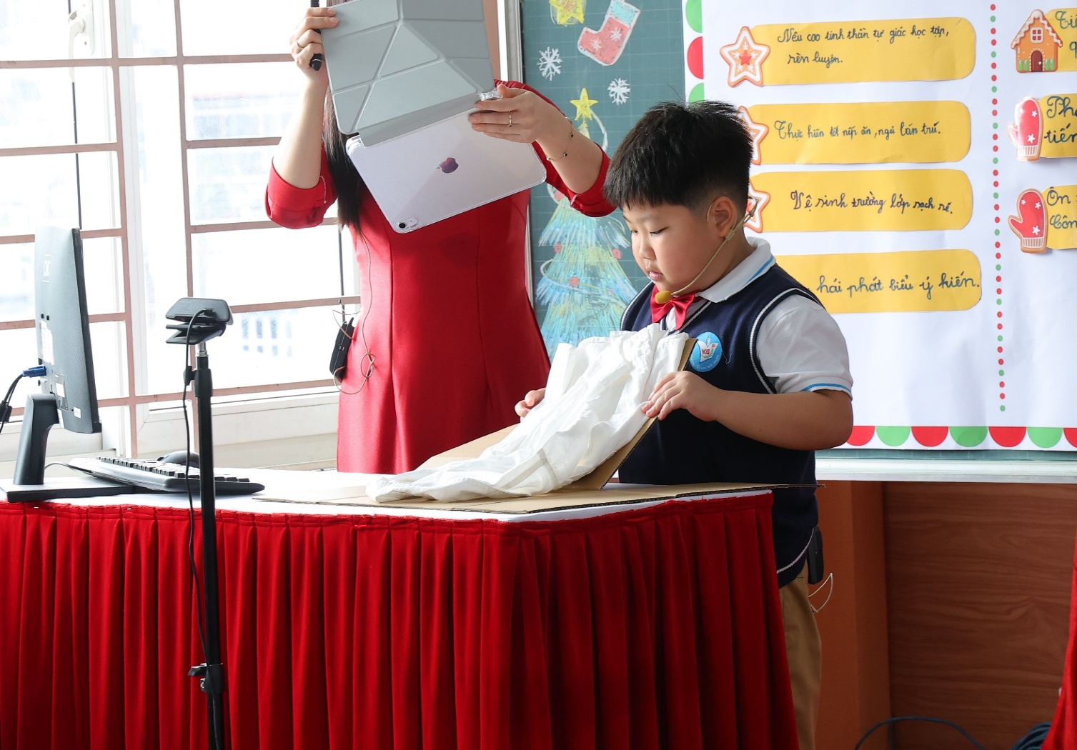 Trường Tiểu học Kim Giang tổ chức thành công tiết dạy chuyên đề cấp Thành phố- Ảnh 8.