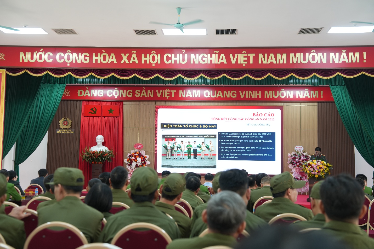 Công an xã Gia Lâm tổng kết công tác năm 2025, triển khai nhiệm vụ năm 2026- Ảnh 3.