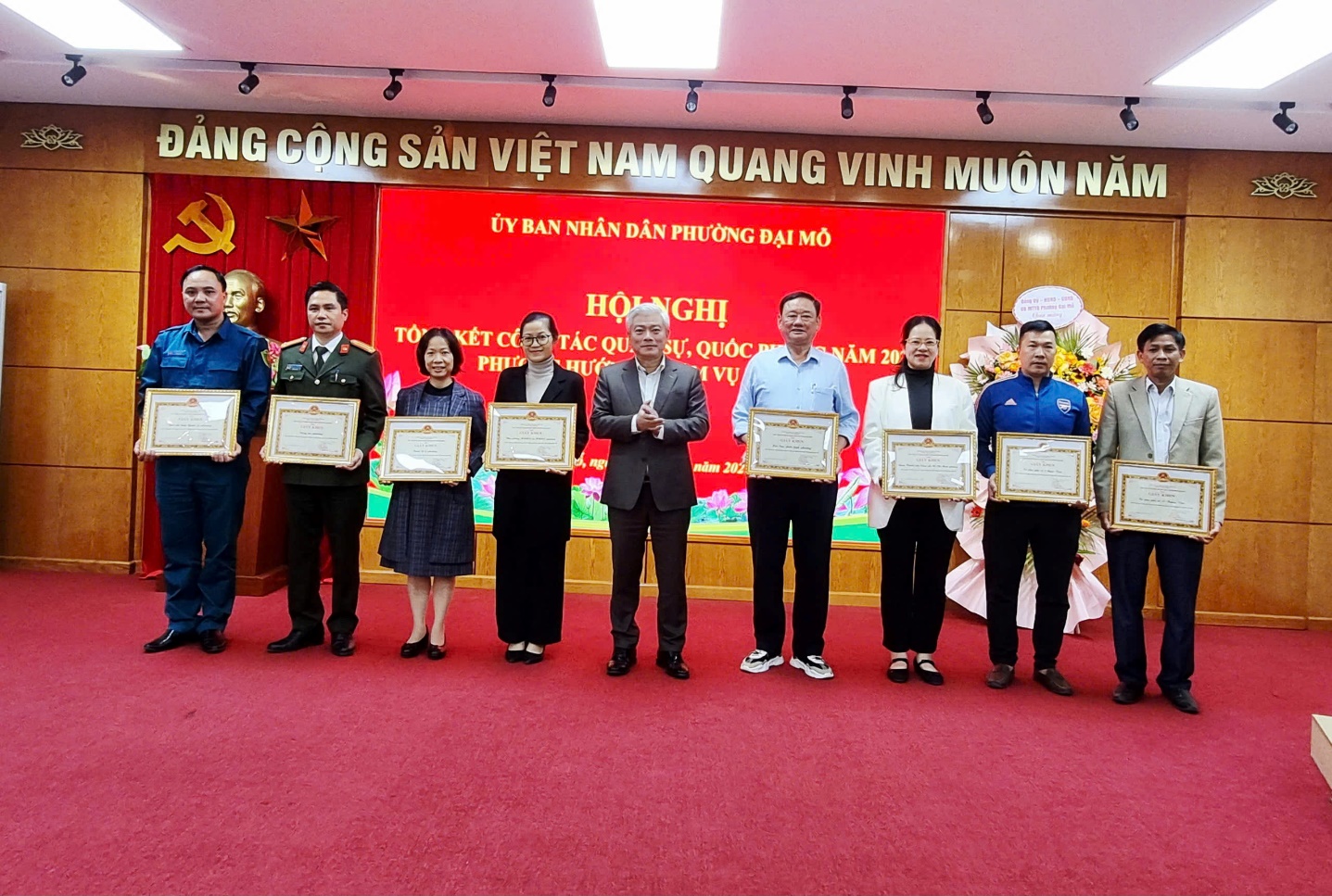 Phường Đại Mỗ tổng kết công tác Quân sự, Quốc phòng năm 2025; triển khai nhiệm vụ năm 2026- Ảnh 4.