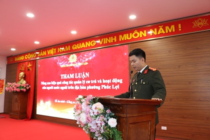 Công an phường Phúc Lợi tổng kết công tác công an năm 2025, triển khai chương trình công tác công an năm 2026
- Ảnh 3.