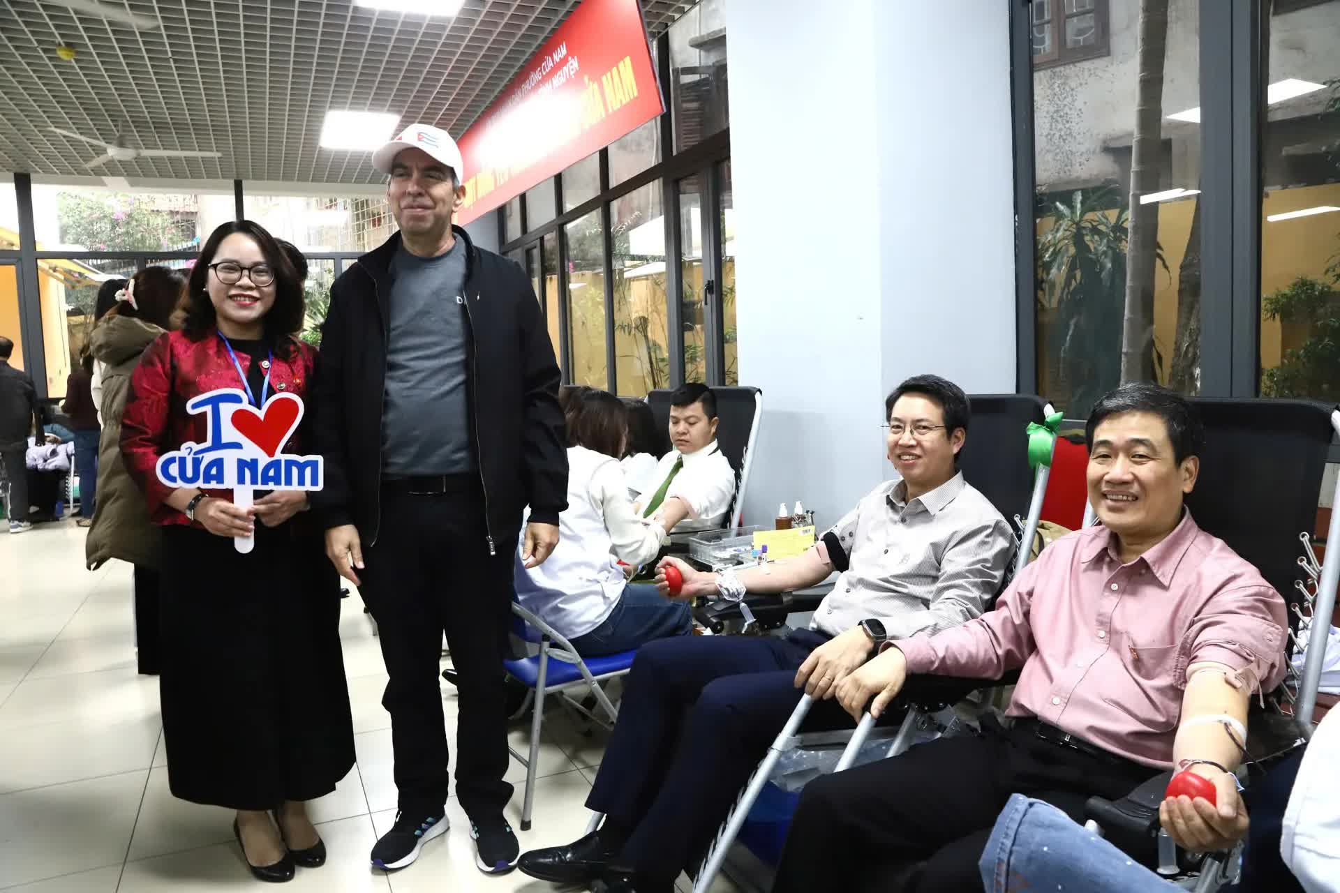 Phường Cửa Nam lan tỏa thông điệp nhân văn của phong trào hiến máu tình nguyện- Ảnh 1.