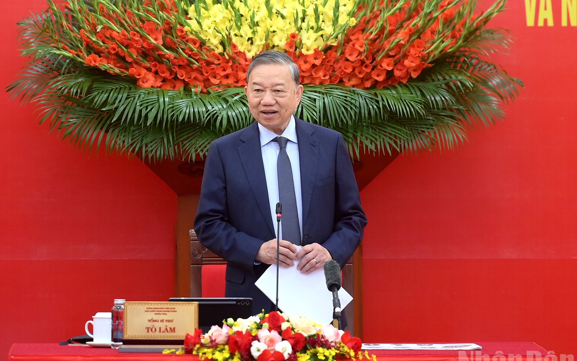 Tổng Bí thư Tô Lâm chủ trì Hội nghị tổng kết công tác năm 2025 về khoa học, công nghệ, đổi mới sáng tạo và chuyển đổi số