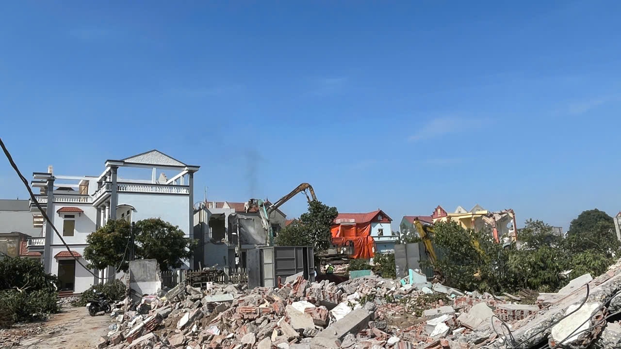 Mê Linh hoàn thành giải phóng mặt bằng Vành đai 4- Ảnh 4.