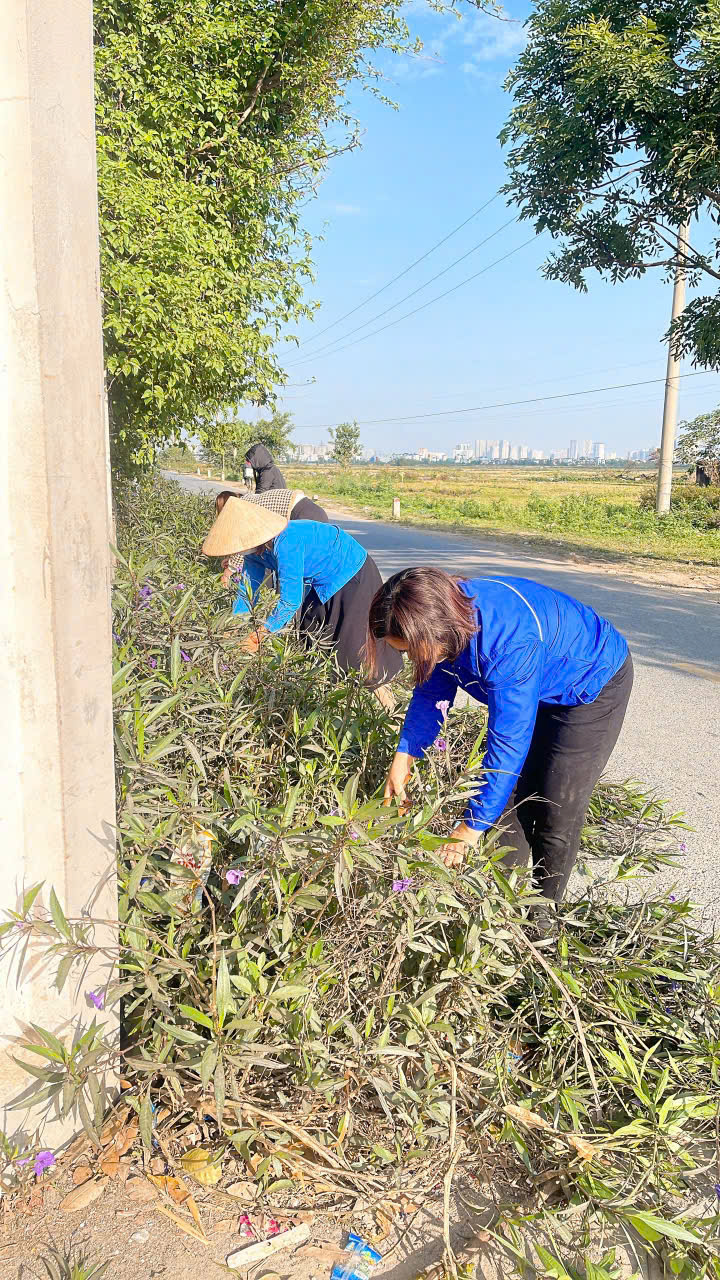 Xã Bình Minh tổ chức ra quân tổng vệ sinh môi trường