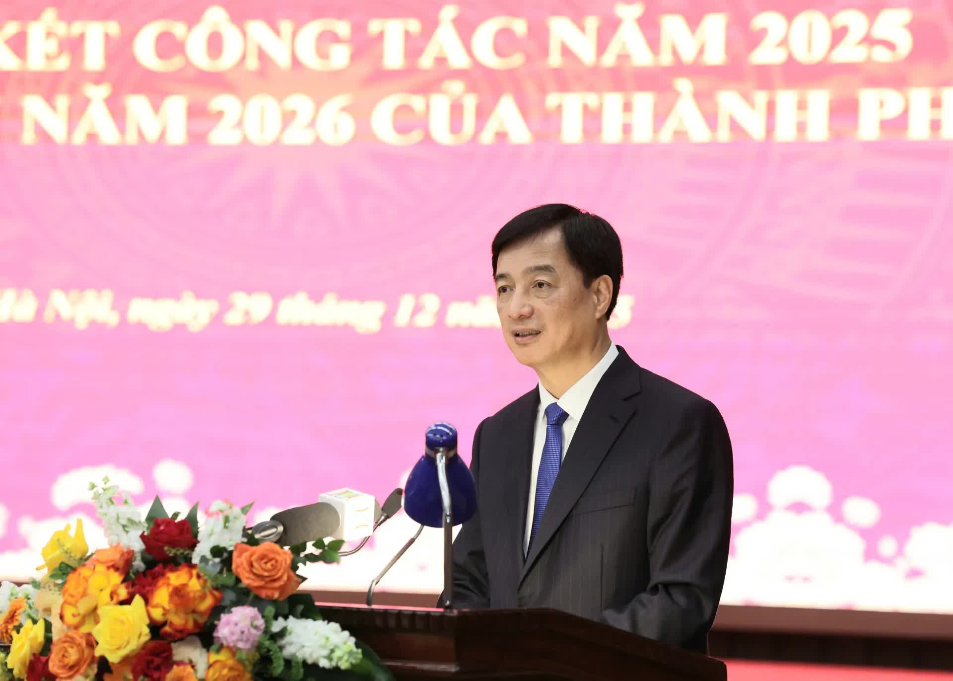 Hà Nội: tổng kết công tác năm 2025, triển khai 12 nhiệm vụ trọng tâm, định hướng lớn trong năm 2026- Ảnh 9.