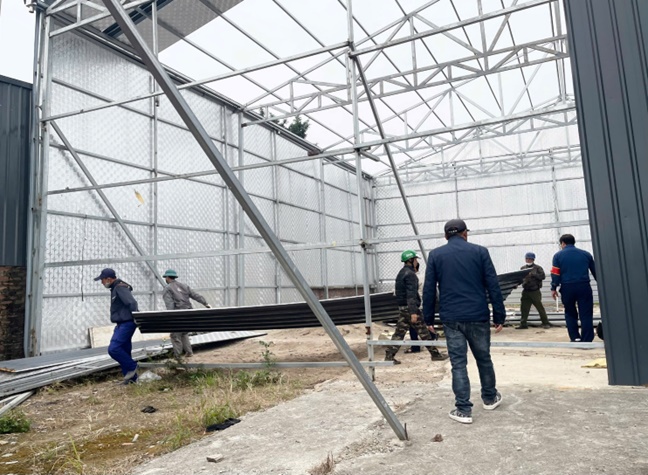 Cưỡng chế các trường hợp vi phạm đất đai tại xã Hoài Đức- Ảnh 6.