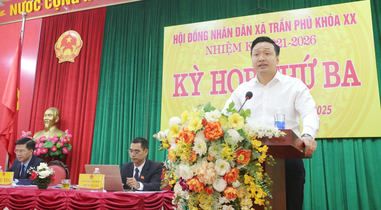 Trần Phú: Khai mạc kỳ họp thường lệ (Kỳ họp thứ 3) cuối năm 2025, HĐND xã Trần Phú nhiệm kỳ 2021-2026- Ảnh 3.