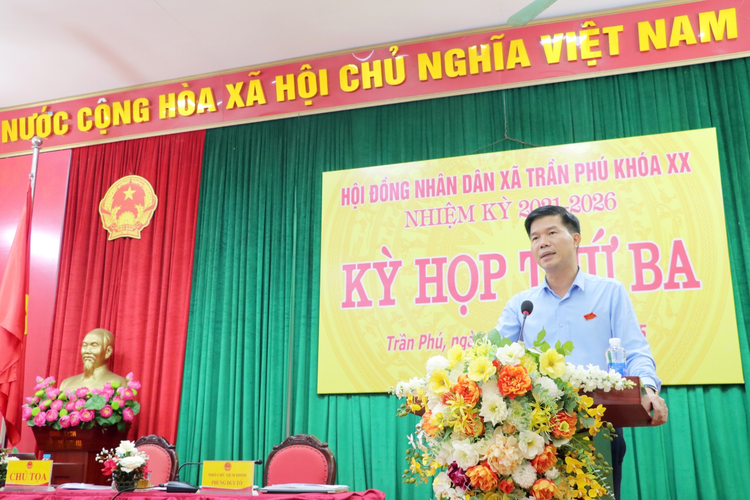 HĐND xã Trần Phú bế mạc kỳ họp thứ 3, khoá XX, nhiệm kỳ 2021-2026- Ảnh 5.