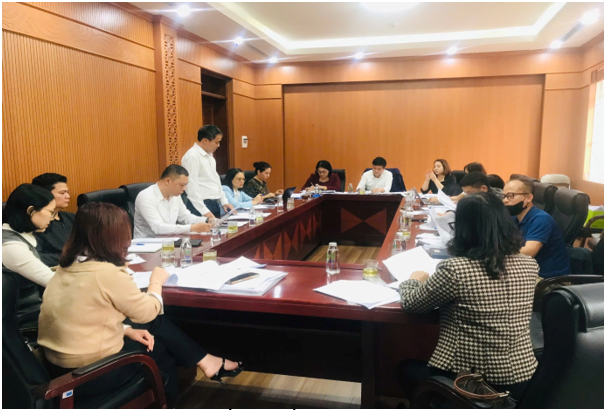 THƯỜNG TRỰC HỘI ĐỒNG NHÂN DÂN XÃ TỔ CHỨC HỘI NGHỊ THẨM TRA CÁC BÁO CÁO, TỜ TRÌNH VÀ DỰ THẢO NGHỊ QUYẾT TRÌNH TẠI KỲ HỌP THỨ 3, KHÓA XXII- Ảnh 2.