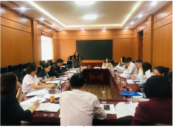 THƯỜNG TRỰC HỘI ĐỒNG NHÂN DÂN XÃ TỔ CHỨC HỘI NGHỊ THẨM TRA CÁC BÁO CÁO, TỜ TRÌNH VÀ DỰ THẢO NGHỊ QUYẾT TRÌNH TẠI KỲ HỌP THỨ 3, KHÓA XXII- Ảnh 3.