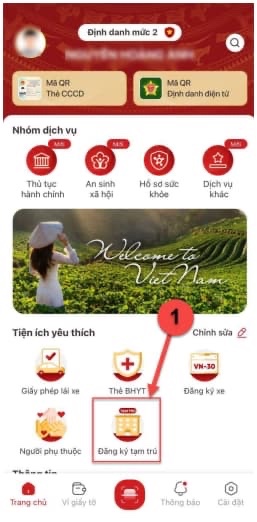 Hướng dẫn đăng ký thường trú, tạm trú, thông báo lưu trú năm 2026 trên VNeID, dịch vụ công cho người dân đầy đủ, chi tiết.- Ảnh 6.