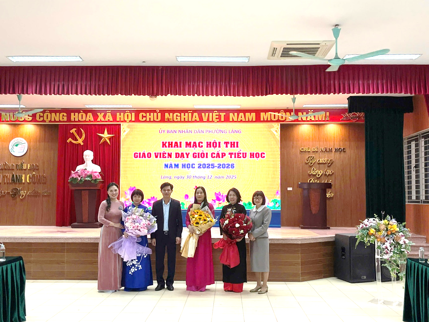 KHAI MẠC HỘI THI GIÁO VIÊN DẠY GIỎI CẤP TIỂU HỌC NĂM HỌC 2025 – 2026- Ảnh 3.